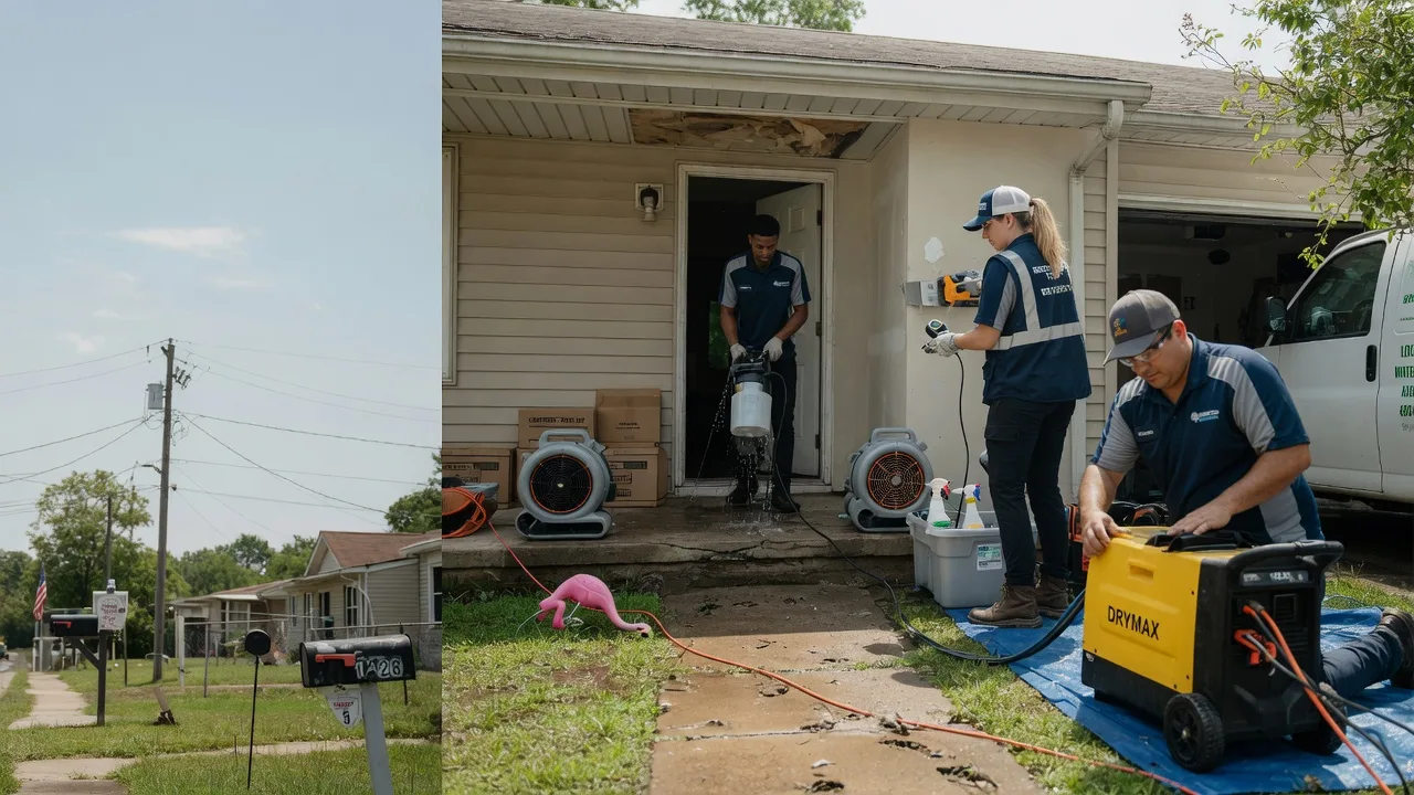 Storm Damage Water Removal in Russellville, AR near me
